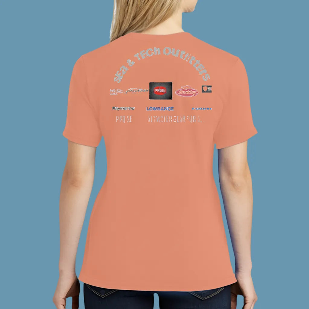 Sea & Tech Outfitters Women’s Activewear - Short Sleeve Dry Fit