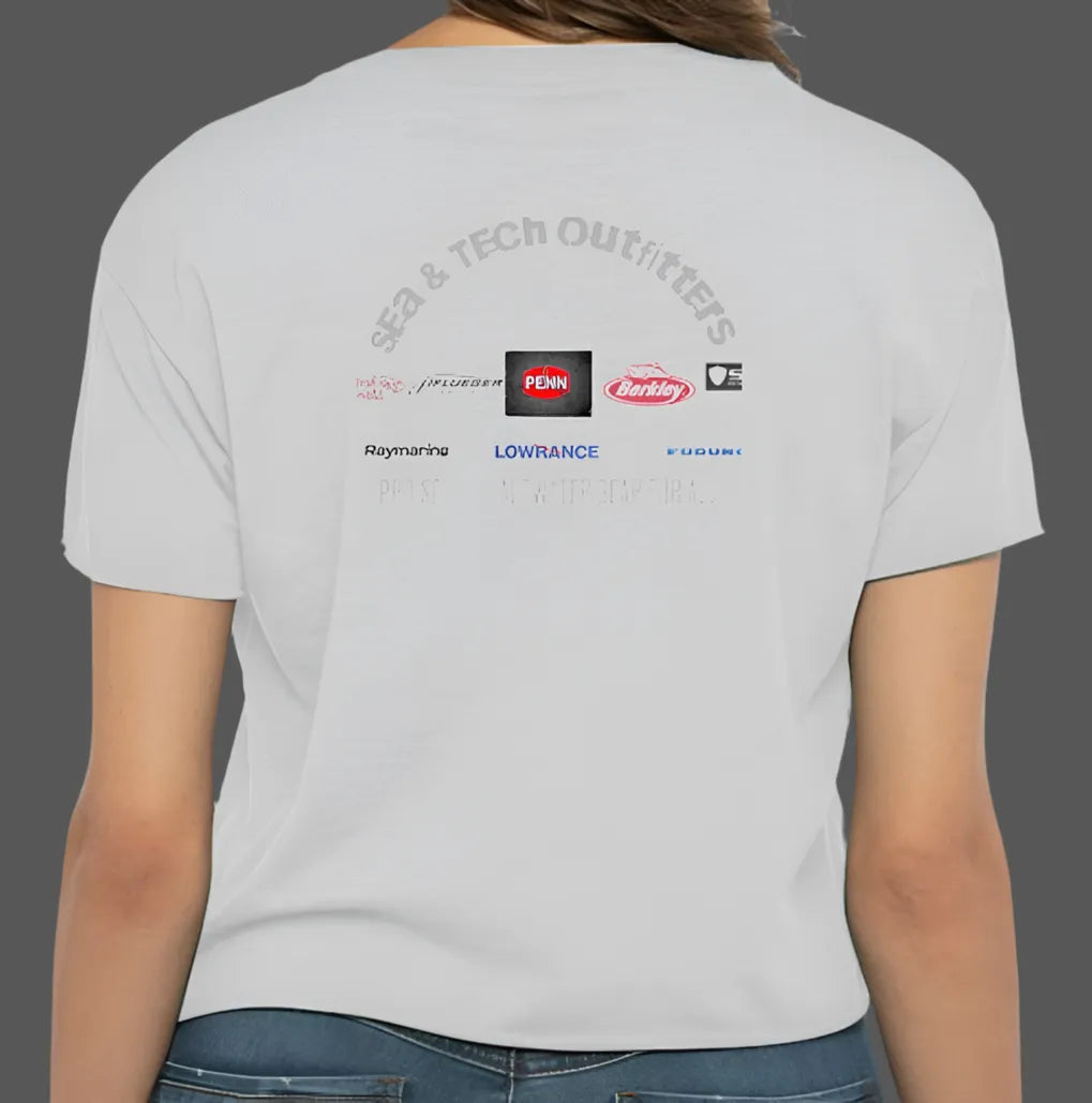 Sea & Tech Outfitters Women’s Crop Top T-Shirt