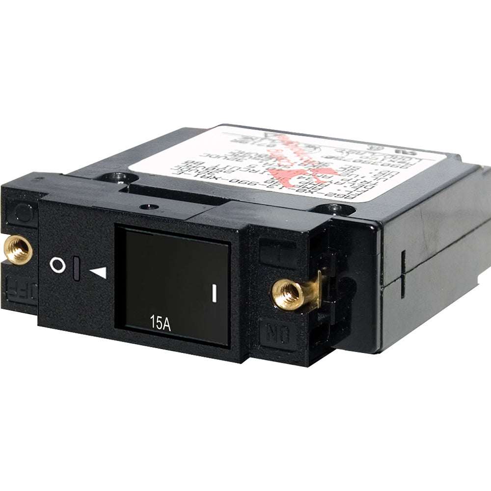 Blue Sea 7428 15 Amp Single Pole Circuit Breaker with Reset Rocker