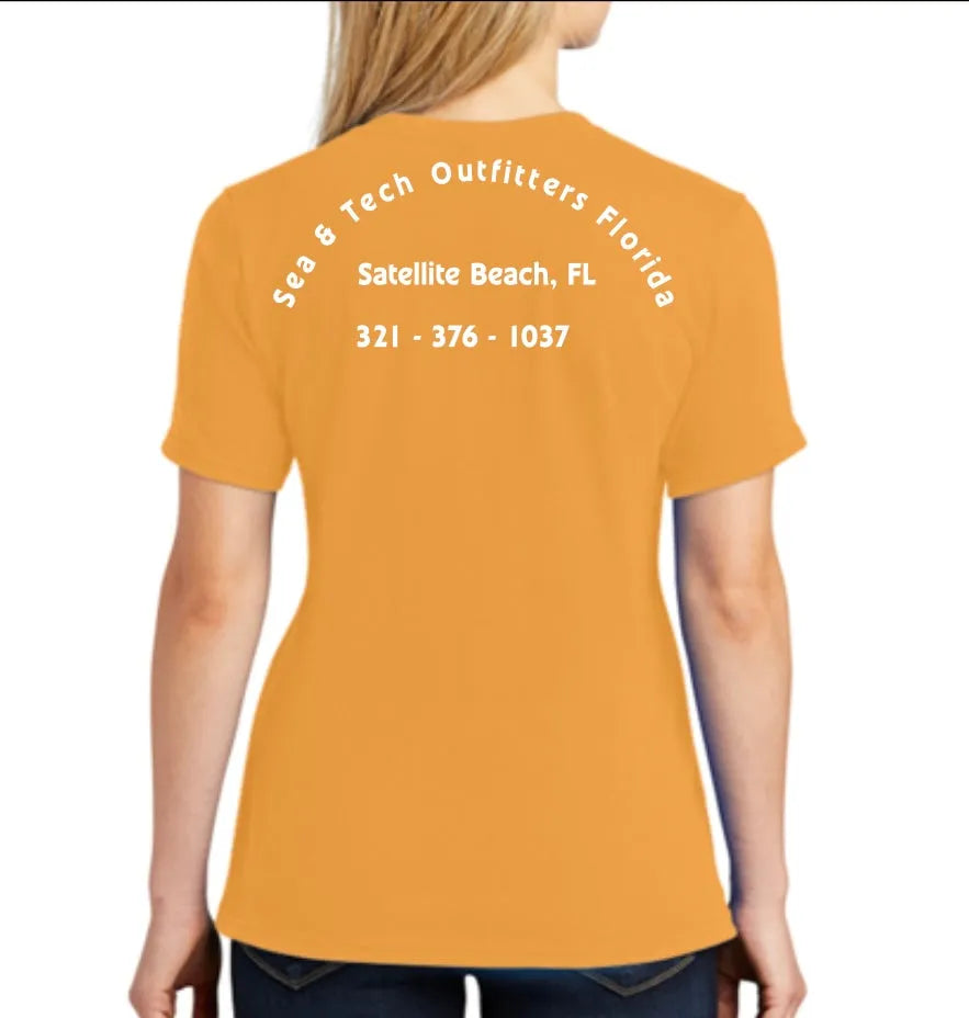 Sea & Tech Outfitters Women’s Activewear - Short Sleeve Dry Fit