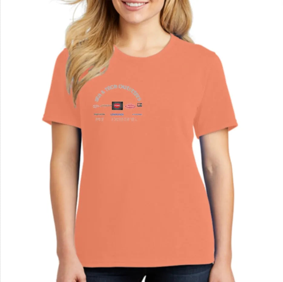Sea & Tech Outfitters Women’s Activewear - Short Sleeve Dry Fit