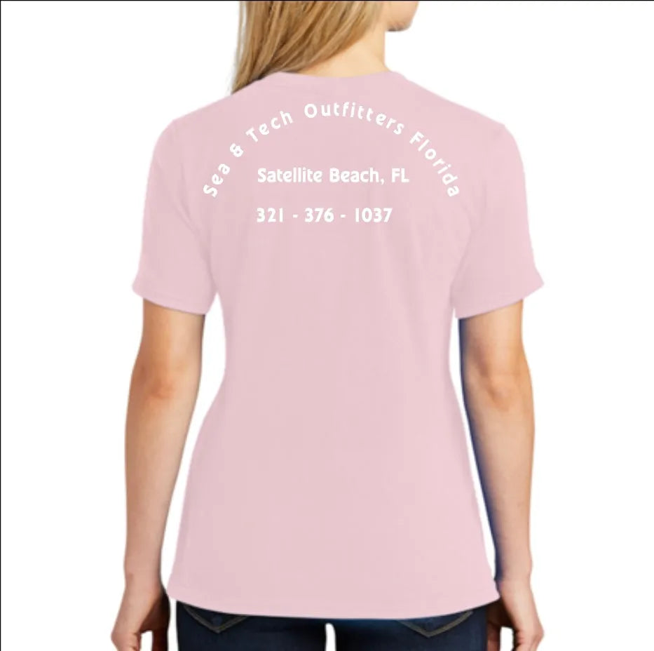 Sea & Tech Outfitters Women’s Activewear - Short Sleeve Dry Fit