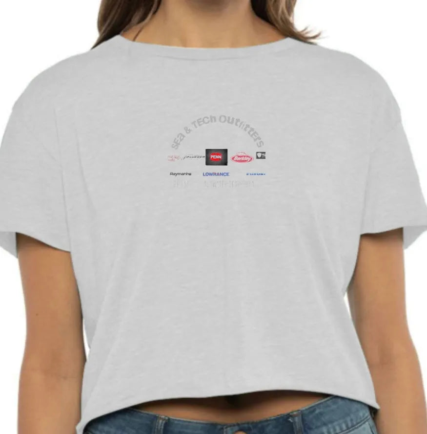Sea & Tech Outfitters Women’s Crop Top T-Shirt