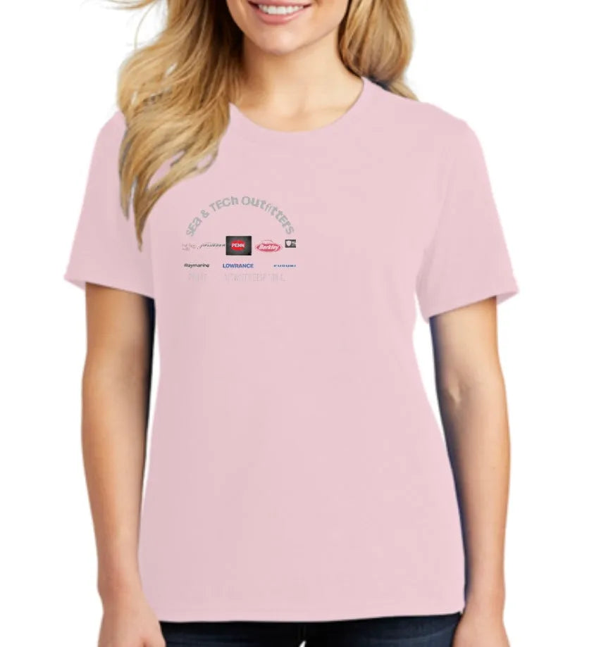 Sea & Tech Outfitters Women’s Activewear - Short Sleeve Dry Fit