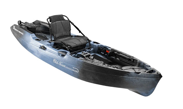 Old Town Sportsman 106 Powered by Minn Kota - Steel Blue Camo Color
