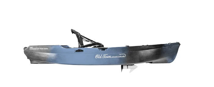 Old Town Sportsman 106 Powered by Minn Kota - Steel Blue Camo Color