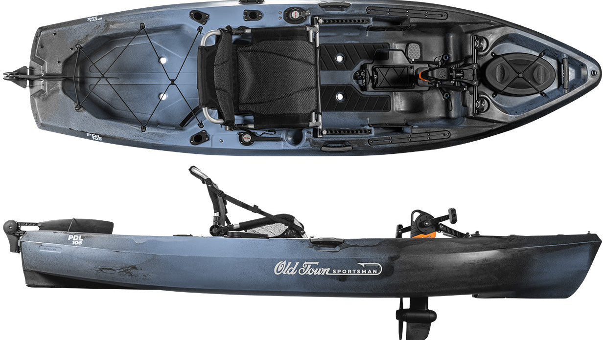 Old Town Sportsman PDL 106 Steel Blue Camo