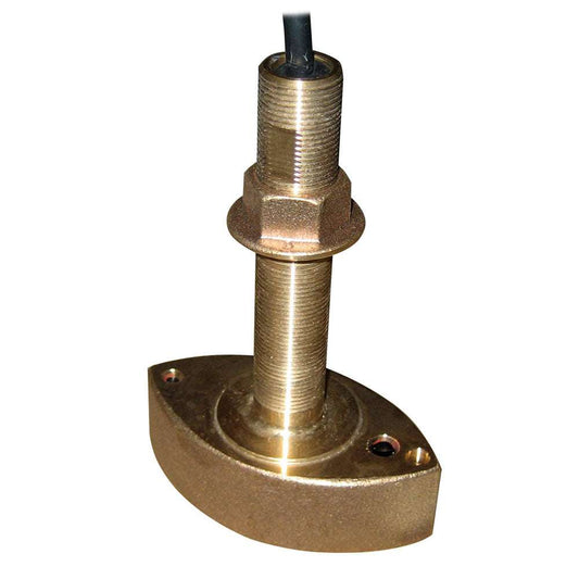 Furuno 525T-BSD Bronze Thru-Hull Transducer with Temperature, 600W, 10-Pin Connector