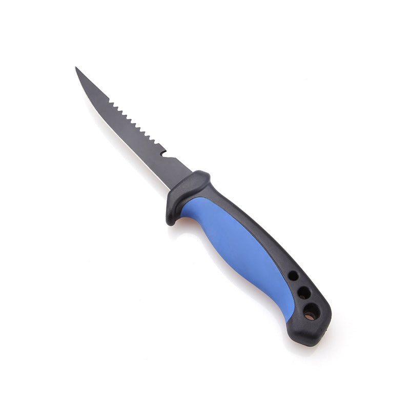 Stainless Steel Back Tooth Fishing Knife Cover