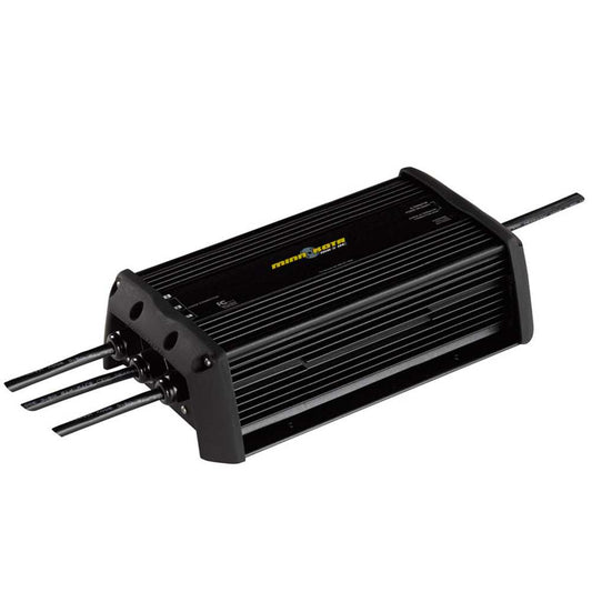 Minn Kota MK-3-DC Triple Bank DC Alternator Charger with LED indicators and corrosion-resistant design.