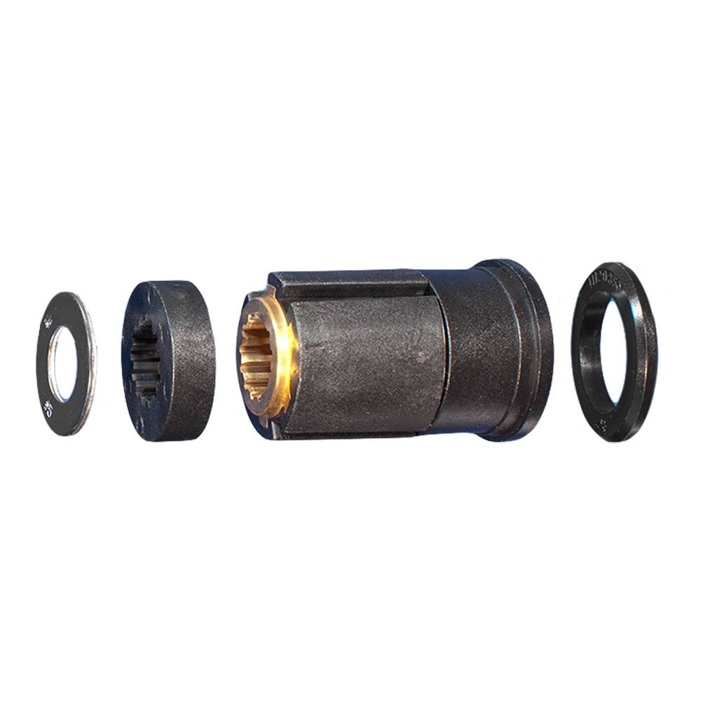 Turning Point Hub Kit #12 [11300200] with brass splines and corrosion-resistant materials.