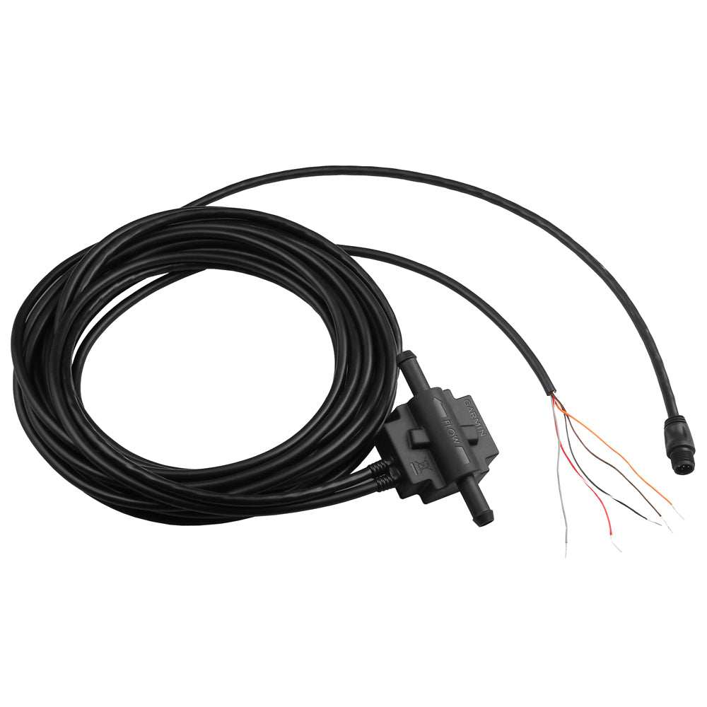Garmin GFS 10 Fuel Sensor for gas engines with cables and wiring.