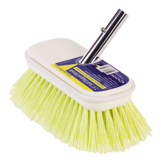 Swobbit 7.5" Soft Flagged Brush - Yellow [SW77345] - Sea & Tech Outfitters Florida, LLC