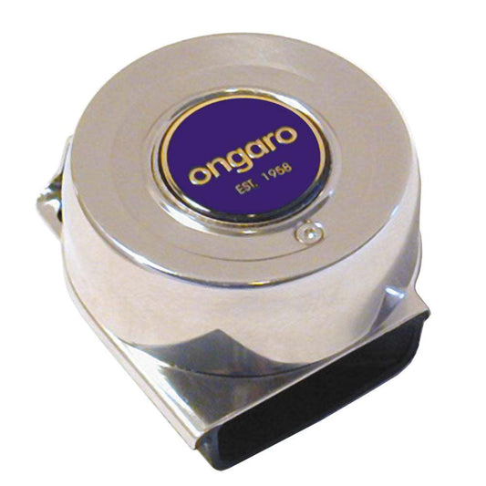 Schmitt Marine Ongaro All-Stainless Mini Compact Single Horn - 12V [10036] - Sea & Tech Outfitters Florida, LLC