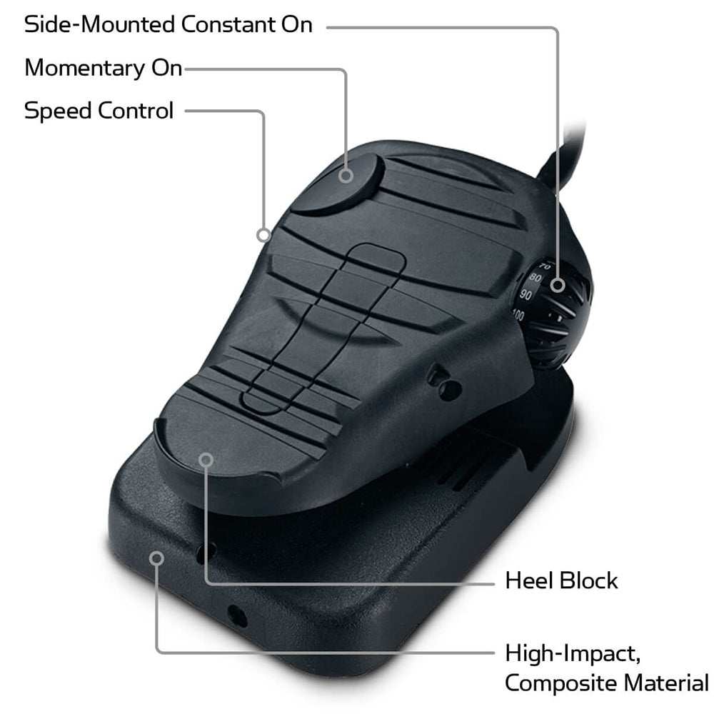 Minn Kota Edge 45 - Latch  Door - Foot Control - 12V-45lb-45" [1355947] - Sea & Tech Outfitters Florida, LLC