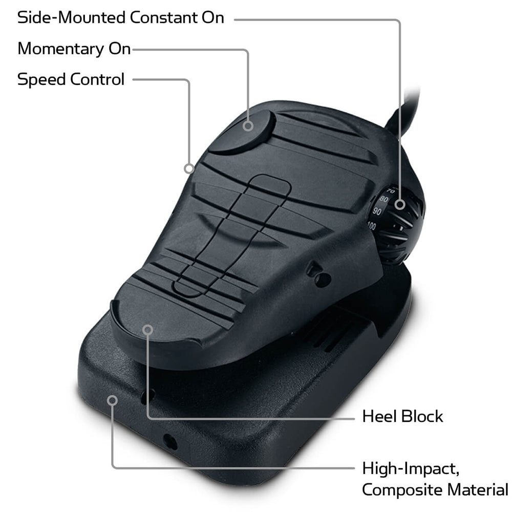 Minn Kota Edge 70 - Latch  Door - Foot Control - 24V-70lb-52" [1355971] - Sea & Tech Outfitters Florida, LLC