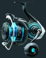Daiwa Saltist MQ Spinning Reel with durable aluminum frame and Monocoque Body design, featuring Zaion Air Rotor and Magsealed shaft for saltwater fishing.