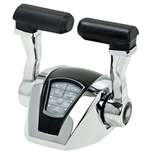 UFlex Power A Mark II Twin Engines Control Head w/o Trim [42011T] - Sea & Tech Outfitters Florida, LLC