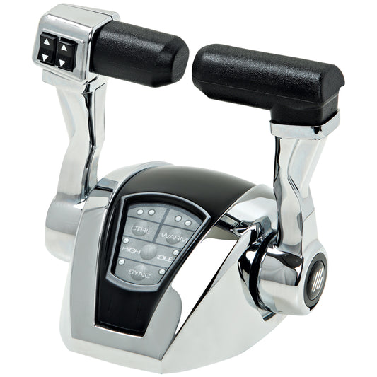 UFlex Power A Mark II Twin Engines Control Head w/Trim [42012V] - Sea & Tech Outfitters Florida, LLC
