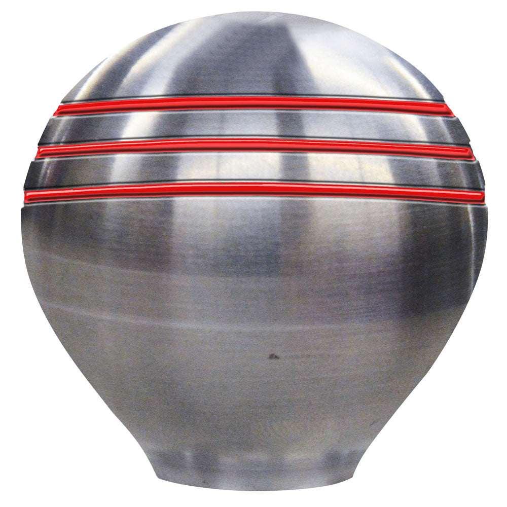 Schmitt Marine Throttle Knob - 1-1/2" - Red Grooves [50020] - Sea & Tech Outfitters Florida, LLC