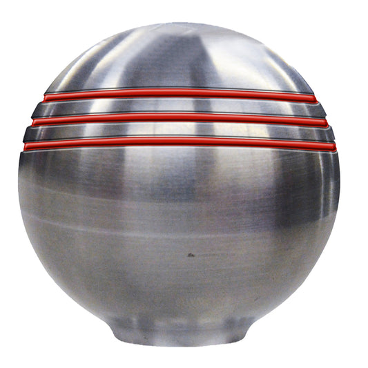 Schmitt Marine Throttle Knob - 1-7/8" - Red Grooves [50044] - Sea & Tech Outfitters Florida, LLC