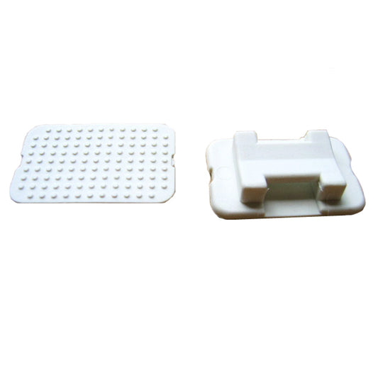 Weld Mount AT-5 Large White Nylon Wire Tie Mount - Qty. 30 [805] - Sea & Tech Outfitters Florida, LLC