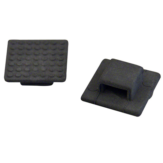 Weld Mount AT-3B Small Black Nylon Wire Tie Mount - Qty. 30 [803B] - Sea & Tech Outfitters Florida, LLC