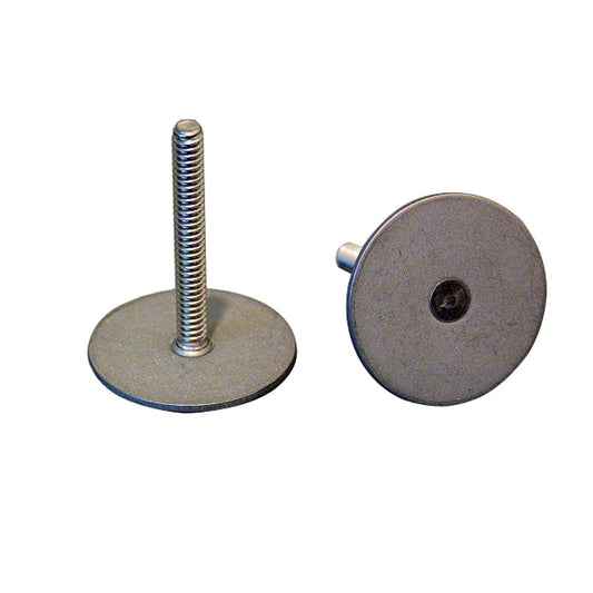 Weld Mount 1.25" Tall Stainless Stud w/#10 x 24 Threads - Qty. 10 [102420] - Sea & Tech Outfitters Florida, LLC