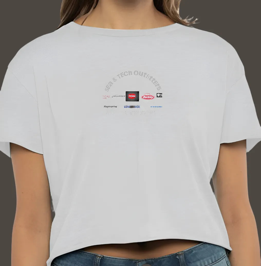 Sea & Tech Outfitters Women’s Crop Top T-Shirt