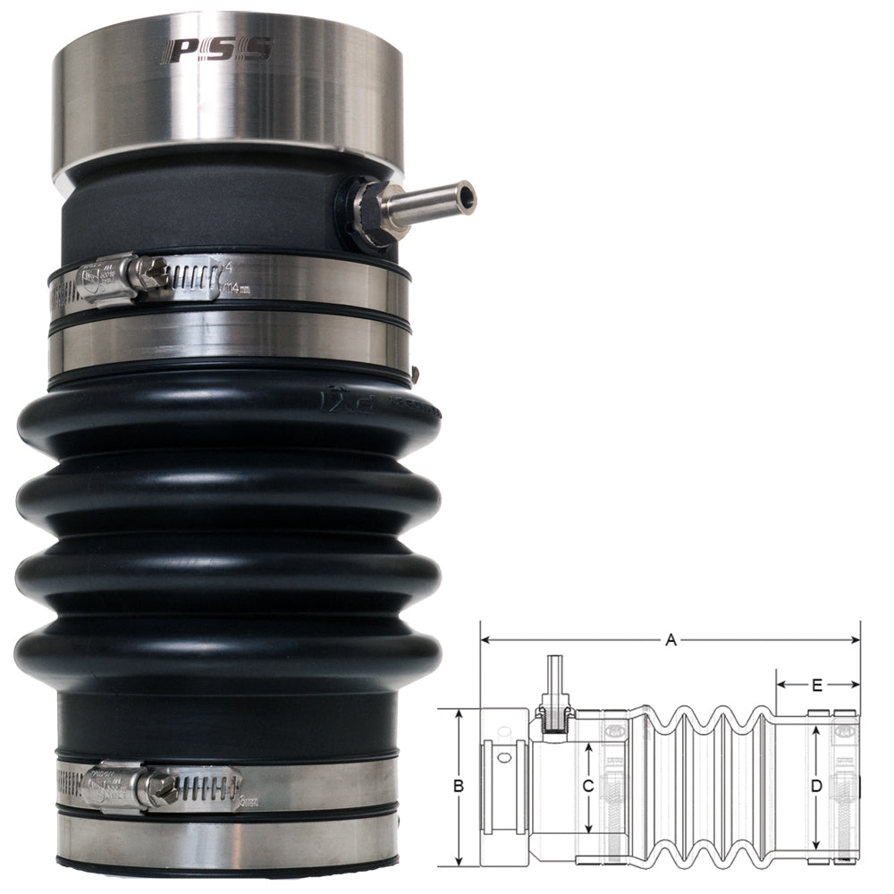 PSS Shaft Seal 2-1/2" Shaft 4" Tube [02-212-400] - Sea & Tech Outfitters Florida, LLC