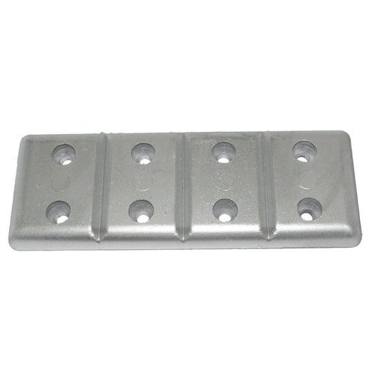 Tecnoseal TEC-40 Hull Plate Anode - Zinc [TEC-40] - Sea & Tech Outfitters Florida, LLC
