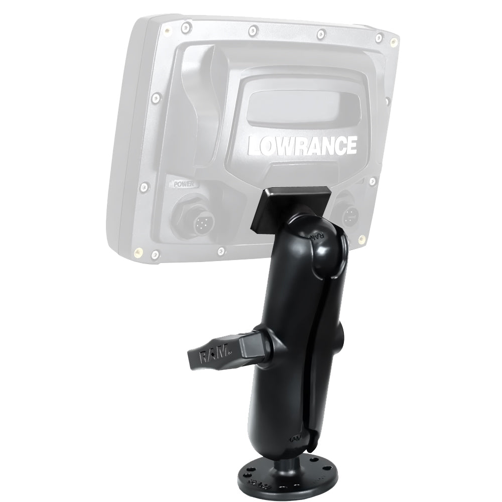 Lowrance RAM 1.5" Mark/Elite 5" Series Quick Release Mount [000-10910-001] - Sea & Tech Outfitters Florida, LLC