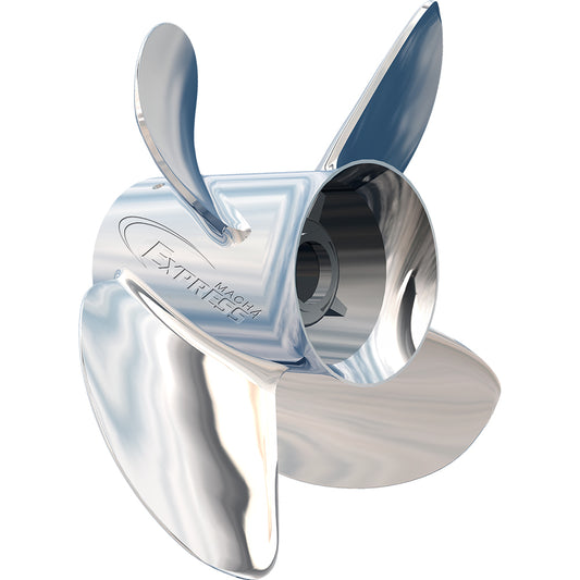 Turning Point Express Mach4 - Right Hand - Stainless Steel Propeller - EX-1515-4 - 4-Blade - 15" x 15 Pitch [31501532] - Sea & Tech Outfitters Florida, LLC