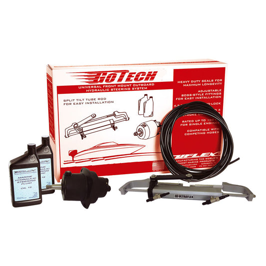 UFlex GoTech 1.0 Universal Front Mount Outboard Hydraulic Steering System [GOTECH 1.0] - Sea & Tech Outfitters Florida, LLC