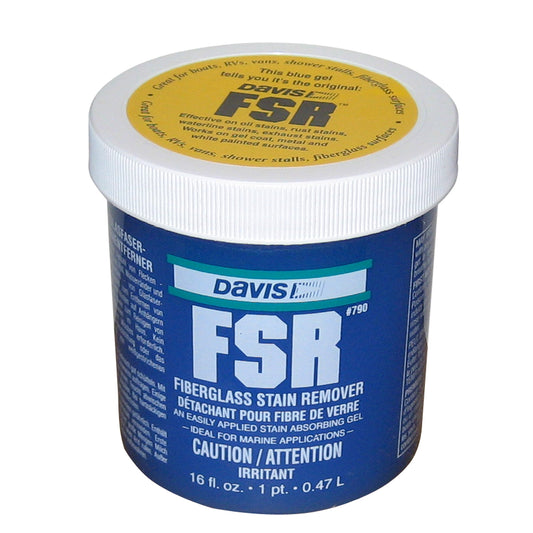 Davis FSR Fiberglass Stain Remover - 16oz [790] - Sea & Tech Outfitters Florida, LLC