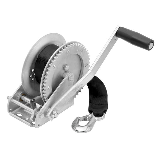 Fulton 1800lb Single Speed Winch w/20' Strap Included [142305] - Sea & Tech Outfitters Florida, LLC