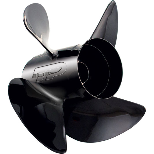 Turning Point Hustler - Right Hand - Aluminum Propeller - LE1/LE2-1321-4 - 4-Blade - 13" x 21 Pitch [21432130] - Sea & Tech Outfitters Florida, LLC