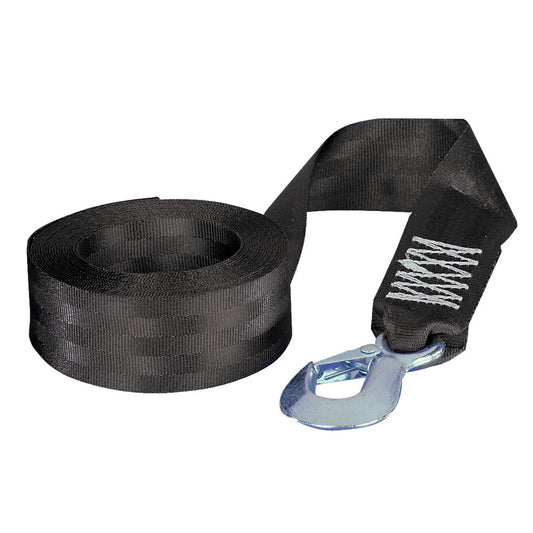 Fulton 2" x 20' Winch Strap w/Hook - 2,600lbs Max Load [501202] - Sea & Tech Outfitters Florida, LLC