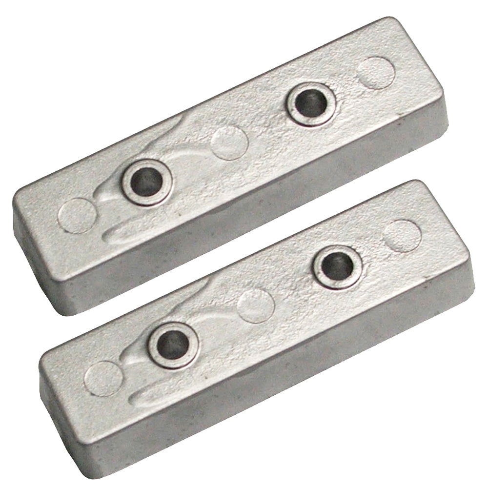 Tecnoseal TEC-BNT Bennett Trim Tab Anode - Zinc - Pair [TEC-BNT] - Sea & Tech Outfitters Florida, LLC