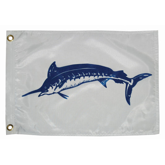 Taylor Made 12" x 18"  Blue Marlin Flag [2918] - Sea & Tech Outfitters Florida, LLC