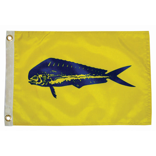Taylor Made 12" x 18" Dolphin Flag [4218] - Sea & Tech Outfitters Florida, LLC