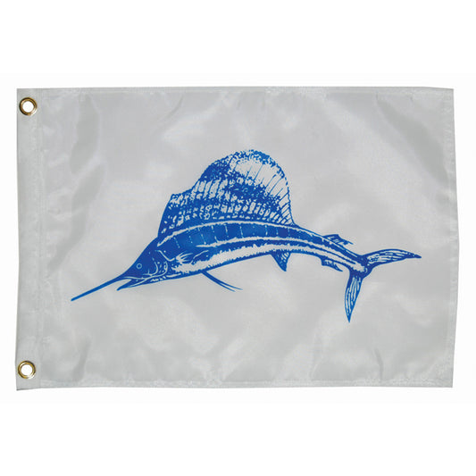 Taylor Made 12" x 18" Sailfish Flag [2818] - Sea & Tech Outfitters Florida, LLC