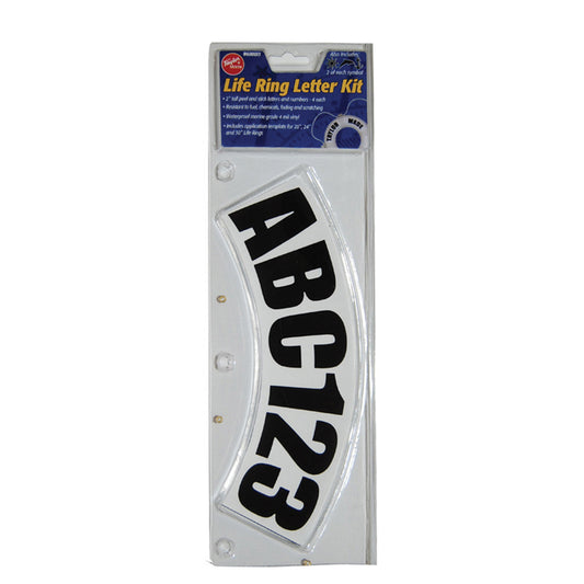 Taylor Made Life Ring Letter Kit [600015] - Sea & Tech Outfitters Florida, LLC
