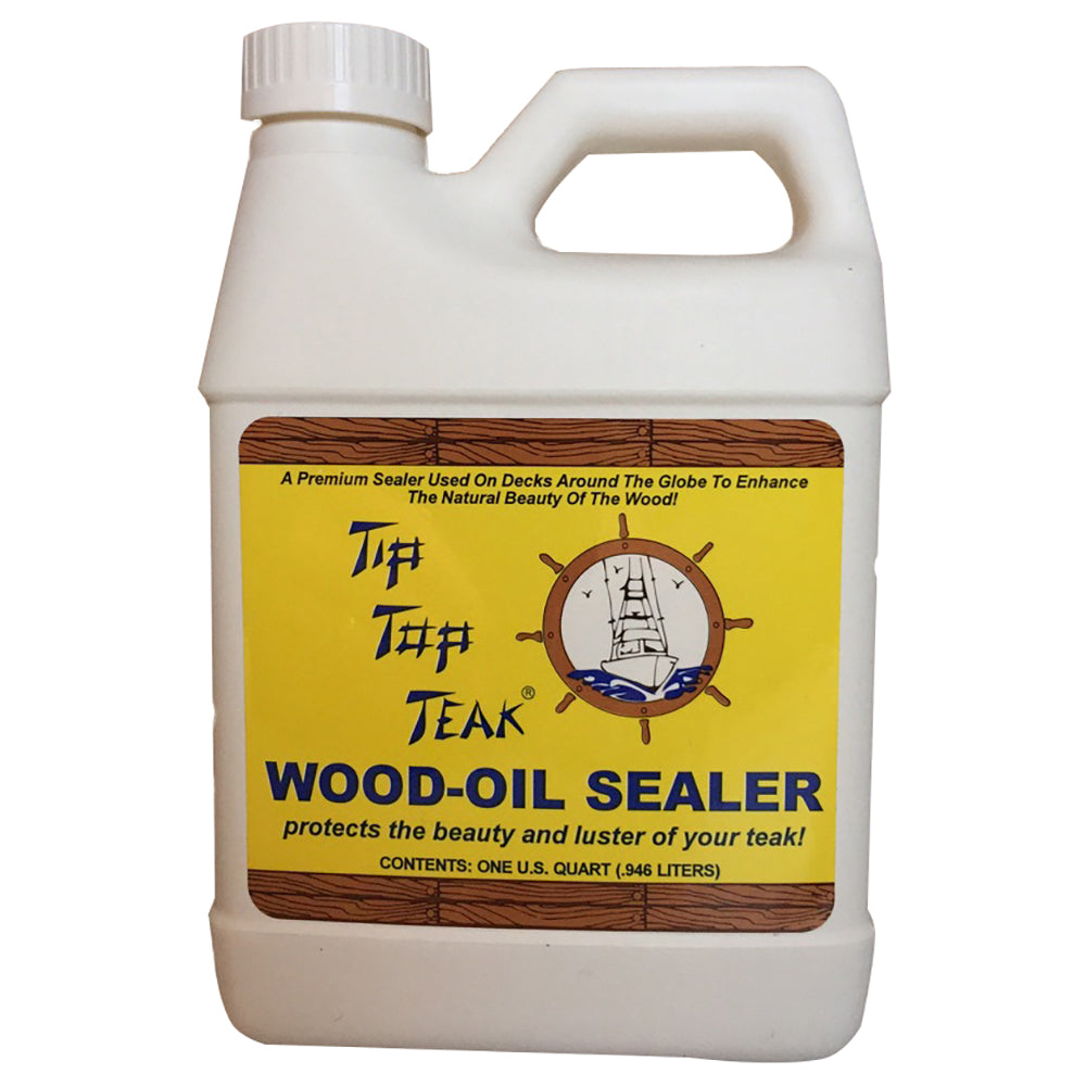 Tip Top Teak Wood Oil Sealer - Quart [TS 1001] - Sea & Tech Outfitters Florida, LLC