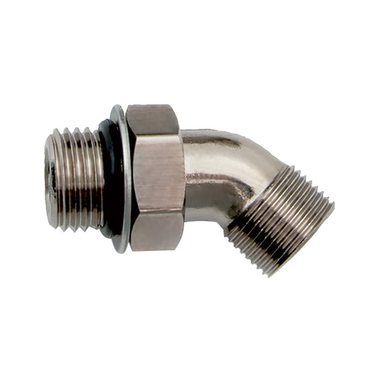 Uflex 45 Adjustable Fitting f/Back of UP Series Helms ORB 6 to 3/8" COMP [AF45] - Sea & Tech Outfitters Florida, LLC