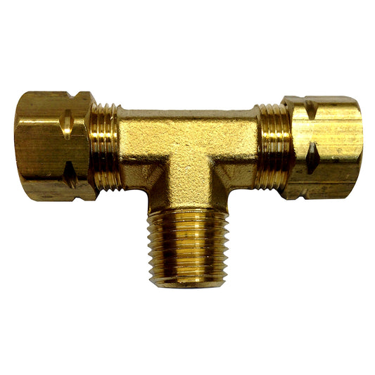 Uflex 1/4 NPT to 3/8 T-Fitting [T-FITTING] - Sea & Tech Outfitters Florida, LLC