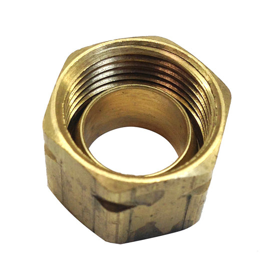 Uflex Brass Compression Nut w/Sleeve #61CA-6 [71004K] - Sea & Tech Outfitters Florida, LLC