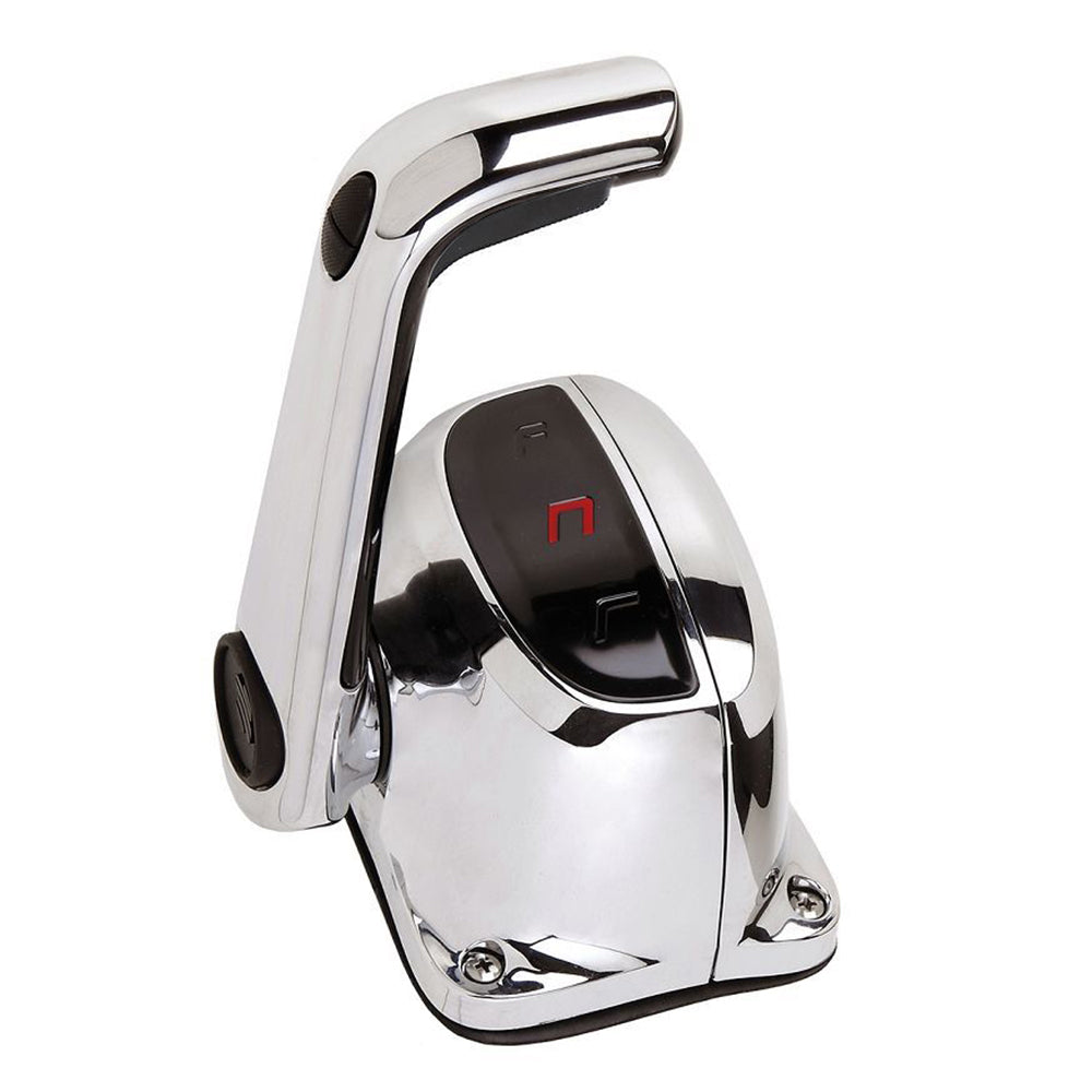 UflexSingle Lever Top Mount Control w/Neutral Lock  Trim Switch - Chrome [B501CHT/L] - Sea & Tech Outfitters Florida, LLC