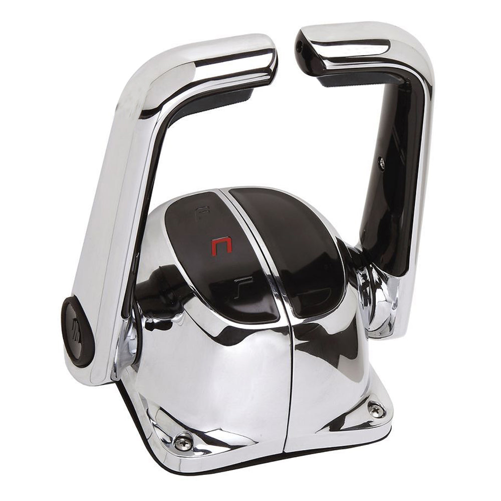 UflexTwin Lever Top Mount Control w/Neutral Lock - No Trim Switch - Chrome [B502CH/L] - Sea & Tech Outfitters Florida, LLC