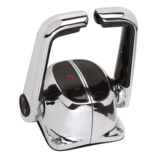 UflexTwin Lever Top Mount Control w/Neutral Lock - No Trim Switch - Chrome [B502CH/L] - Sea & Tech Outfitters Florida, LLC